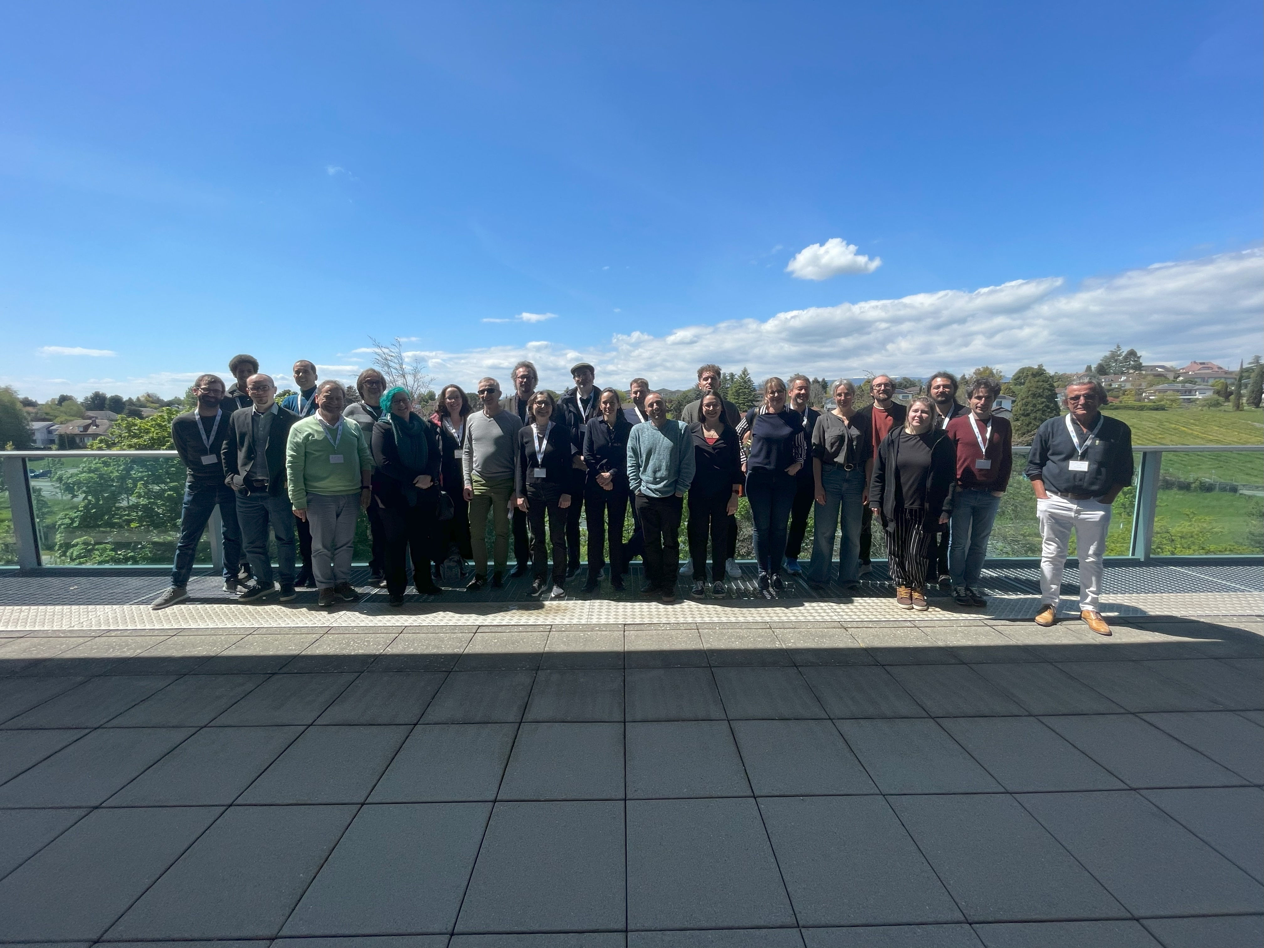 Impresso team and partners at first Impresso workshop in Lausanne